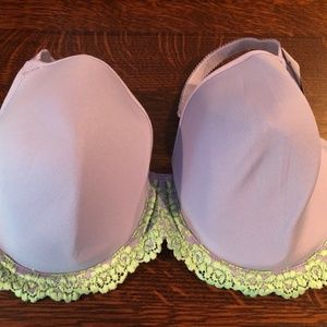 New! Wacoal Bra Size 34G Periwinkle Embrace Lace